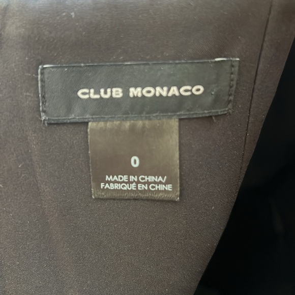 Club Monaco romper in black size 0 - Picture 7 of 7